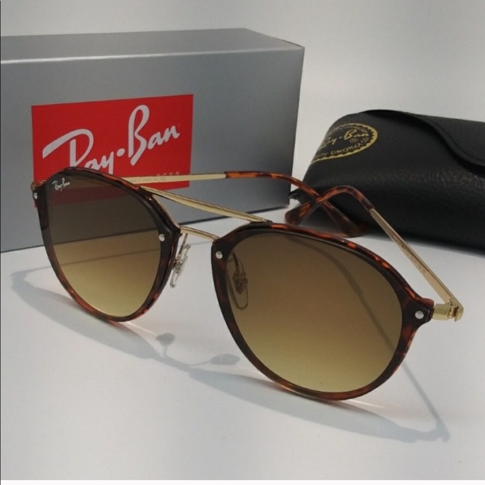Ray Ban sunglasses round aviator